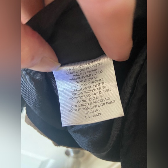 Ping Men’s Longsleeved zippered shortsleeve Tan/Black 3/2 zipper windbreakerXXXL - Picture 4 of 6